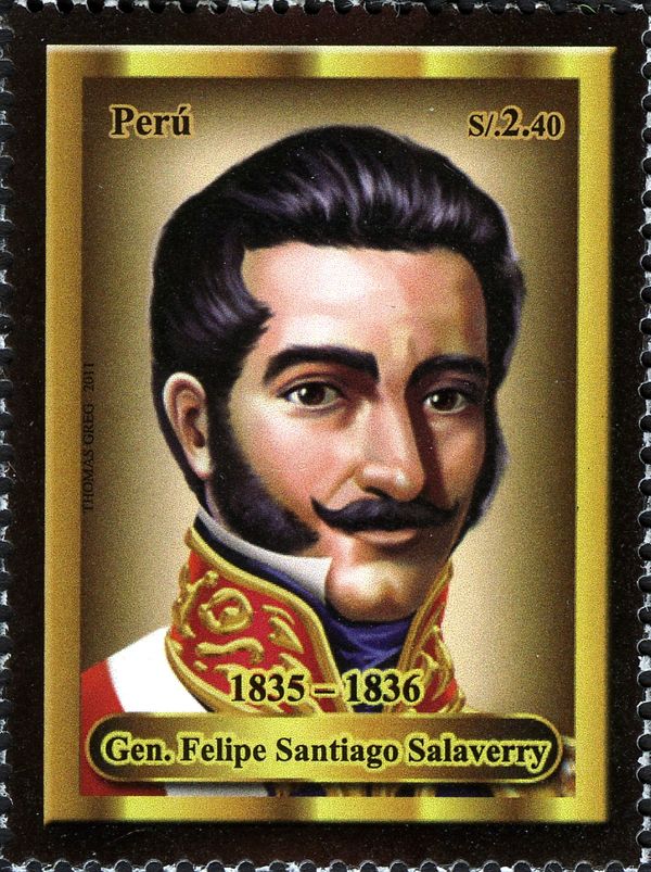 General Felipe Santiago Salaverry (1805-1836)