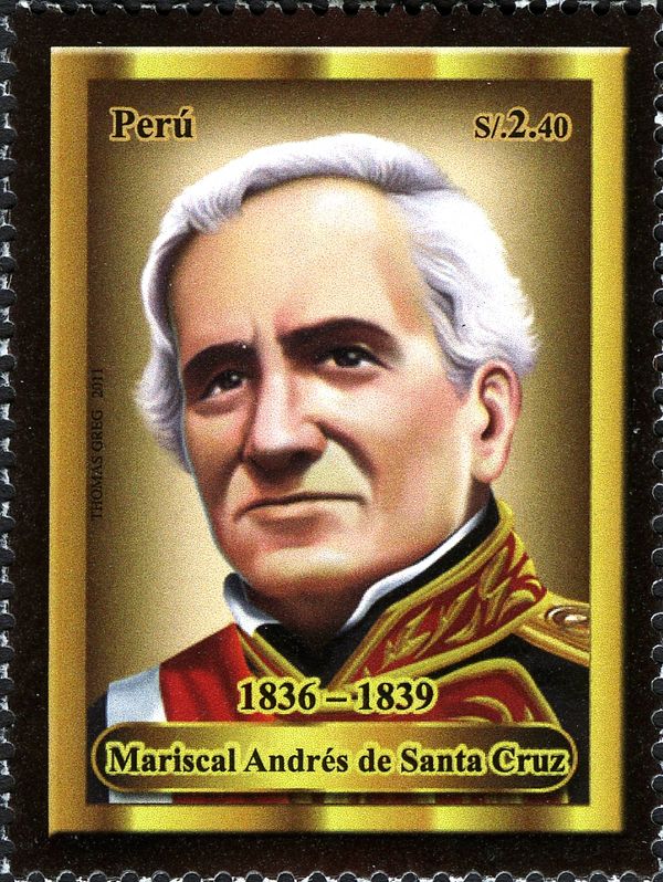 General Andrés de Santa Cruz (1792-1865)