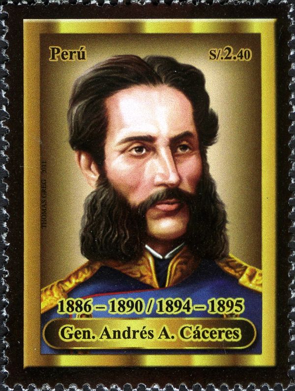 General Andrés Avelino Cáceres (1836-1923)