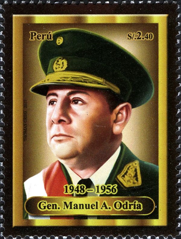 General Manuel A. Odría (1896-1974)