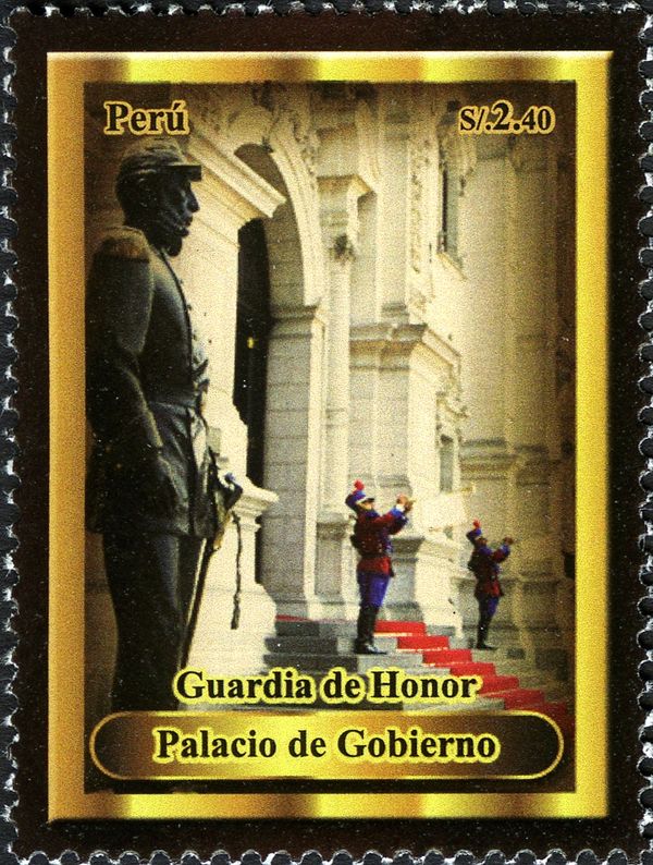 Palacio de Gobierno - Guardia de Honor
