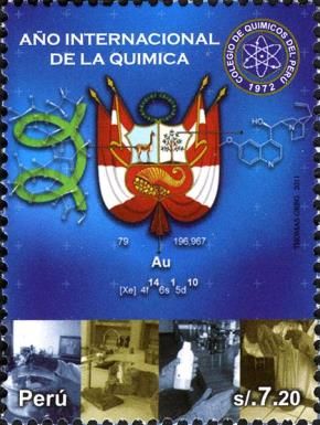 Coat of Arms, Emblem of peruvian Chemistry College