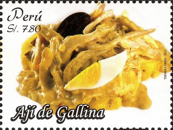 Peruvian Gastronomy - Aji de Gallina