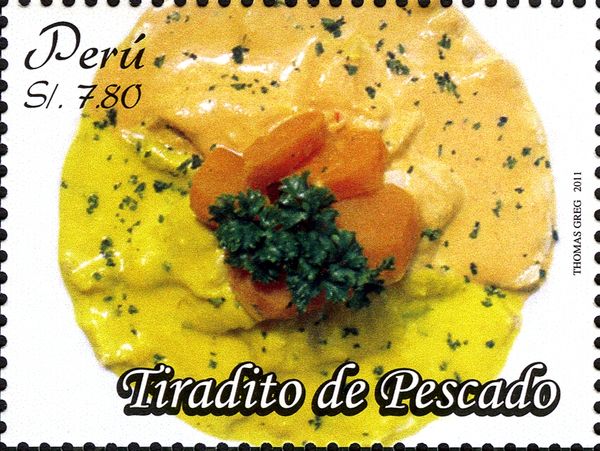 Peruvian Gastronomy - Tiradito de pescado