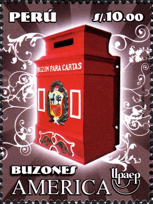 Mailbox with Coat of Arms
