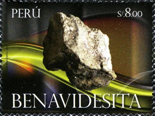 Minerals - Benavidesite
