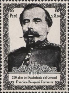 200th birthday of Francisco Bolognesi