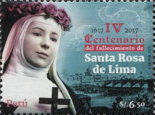 St Rosa of Lima, portrait