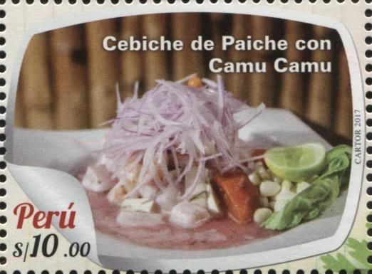 Paiche Cebiche with Camu Camu