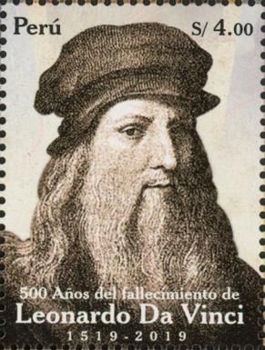 500th Anniversary of Death of Leonardo da Vinci (1452-1519)
