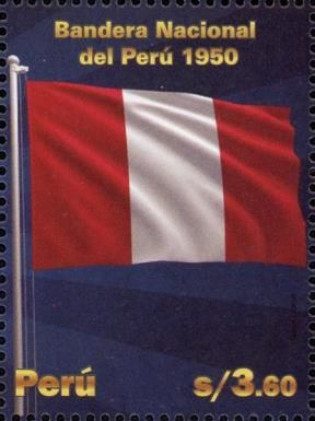 Flag of Peru since 1950