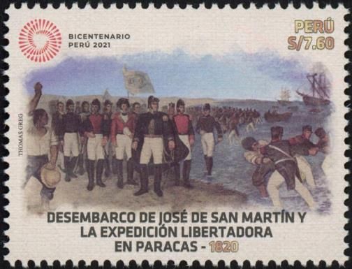 Landing of Liberation Army at Paracas, Bicentenary