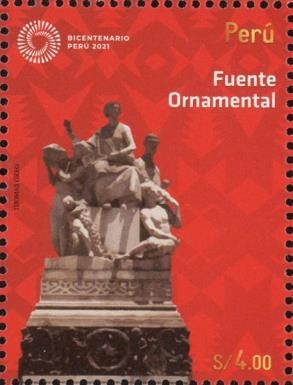 Chinese Community Ornamental Fountain, Lima