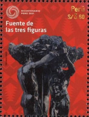 Fountain of the Three Graces, Lima