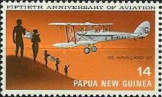 De Havilland 37 and native porters