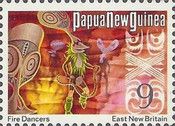 Fire dancers, East New Britain