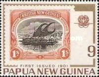 Papua 1s stamp, 1901
