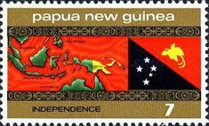Regional map and National flag