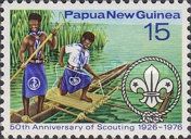 Seascouts fishing and emblem
