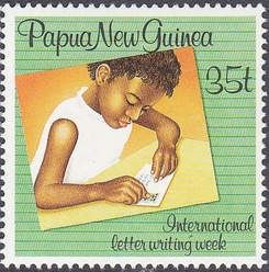 Stamping letter