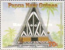 Decorated house, Basilaki, Milne Bay