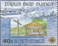 Missionaries landing and Kaieta Shrine
