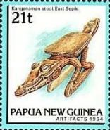 Kanganaman stool, East Sepik