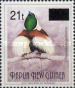 Emperor "t" (Paradisaea guilielmi) - surcharged