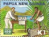 1st Radio Transmission in Papua New Guinea