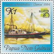“Samoa” (German colonial steamer), 1884