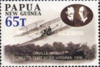 Orville Wright circling Fort Myer, Virginia, 1908
