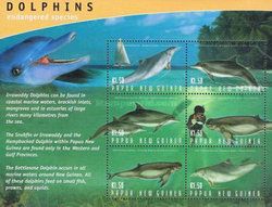 Dolphins mini sheet
