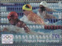Ryan Pini swimming