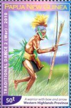Warrior with Bow and Arrow, Western Highlands Province