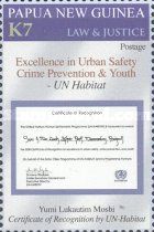 Certificate of Recognition by UN-Habitat