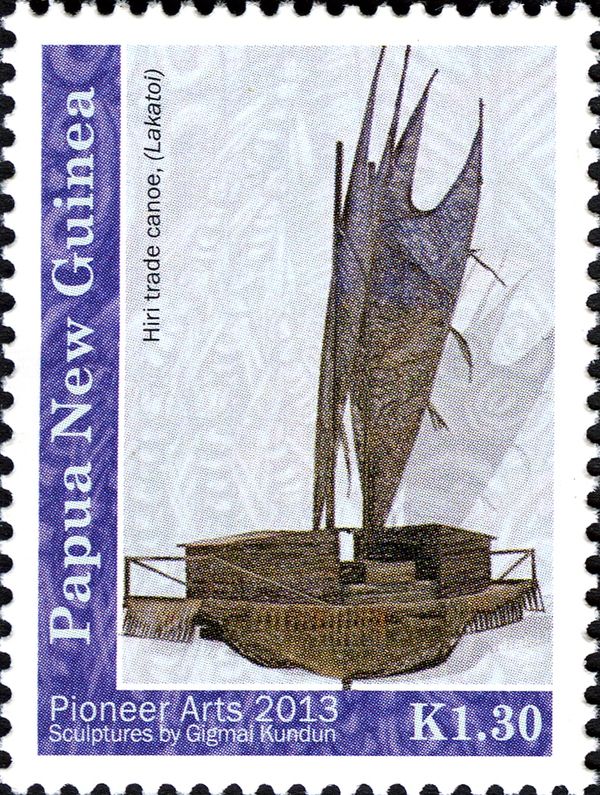 Hiri Trade Canoe (Lakatoi)