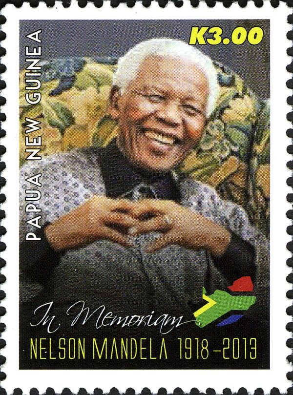 Nelson Mandela as an old man