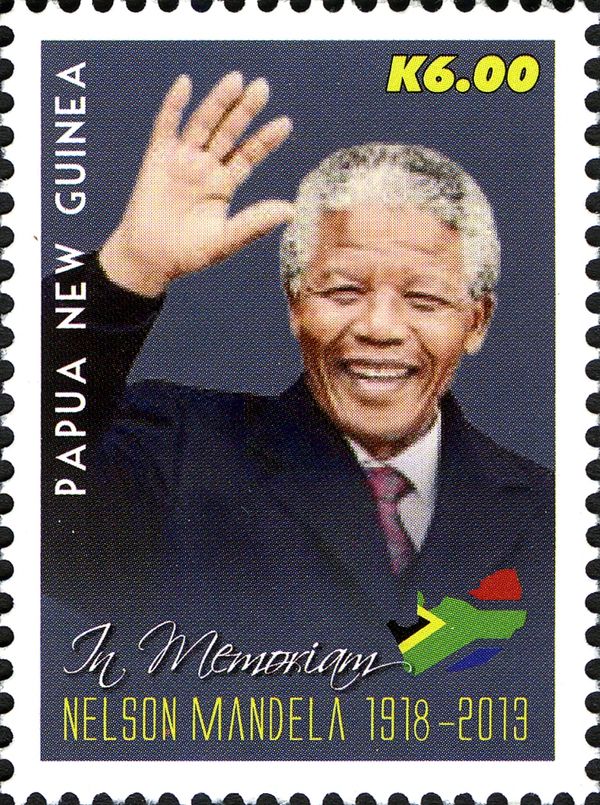 Nelson Mandela waving