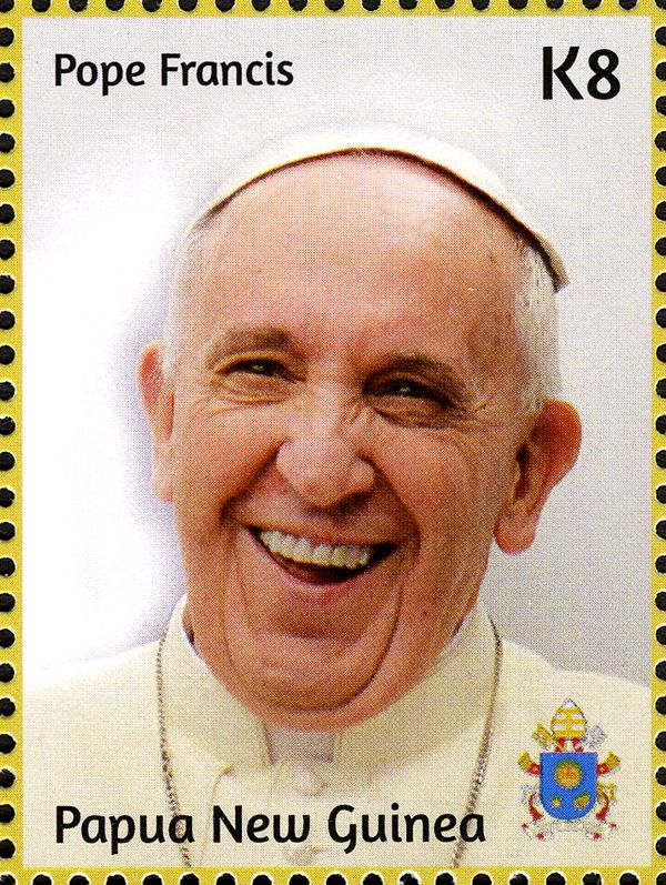 His Holiness Pope Francis (gold border)