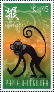 Monkey, walking to left