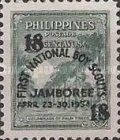 Palm Avenue Stamp of 1947 Overprinted and Surcharged