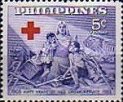 Red Cross Nurse with Children