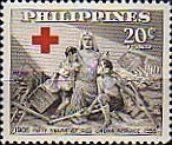 Red Cross Nurse with Children