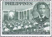 First Philippine Assemby, 50 Years : Sergio Osmeña