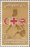 Red Cross and Map of Philippines