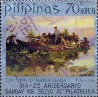 Song of Maria Clara, by F. Amorsolo