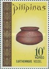 Earthenware Vessel with Filipino Text