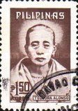 1974 Teodora Alonso overprinted