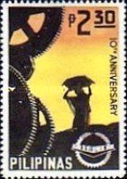Cogwheels and worker