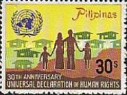 Universal Declaration of Human Rights - 30th Anniversary